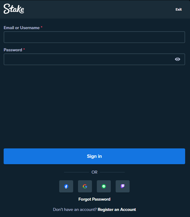 Registration Stake Casino, How Sign Up at StakeCasino Official site in India